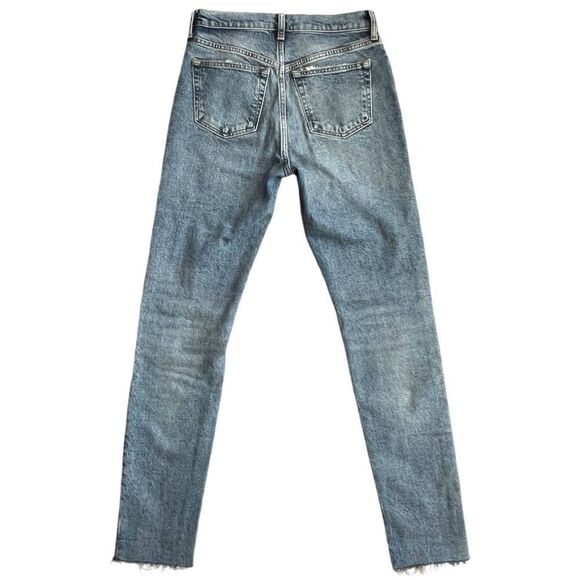 We The Free Stella High Rise Button-fly Raw Hem Sz 26 OB90259 - Picture 5 of 6